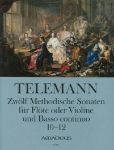 TELEMANN:ZWOLF METHODISCHE SONATEN 10-12