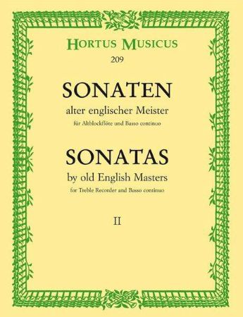 SONATAS BY OLD ENGLISH MASTERS 2