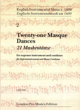 21 MASQUE DANCES FOR SOPRANO INSTRUMENT