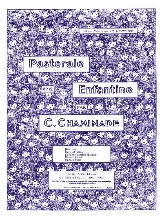 CHAMINADE:POSTORALE ENFANTINE FLUTE & PIANO