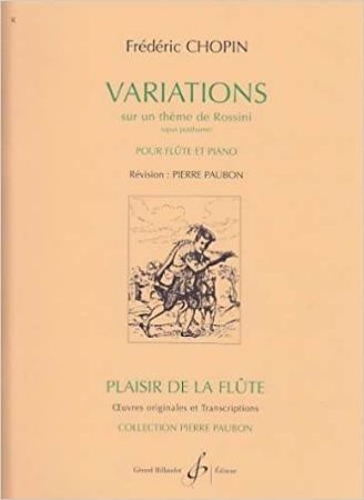 CHOPIN:VARIATIONS SUR UN THEME DE ROSSIN