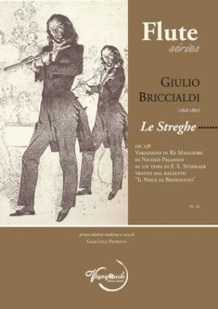 BRICCIALDI:LE STREGHE VARIAZIONI DI PAGANINI OP.138 FLUTE & PIANO