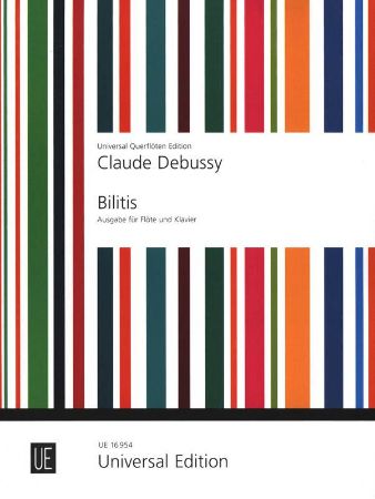 DEBUSSY:BILITIS FOR FLUTE AND PIANO