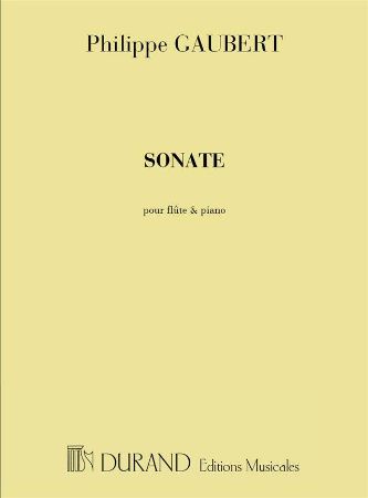 GAUBERT:SONATE POUR FLUTE & PIANO