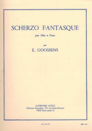 GOOSSENS:SCHERZO FANTASQUE FLUTE ET PIANO