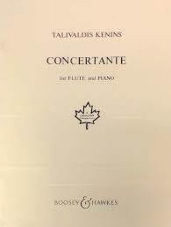 TALIVALDIS KENINS:CONCERTANTE FOR FLUTE AND PIANO