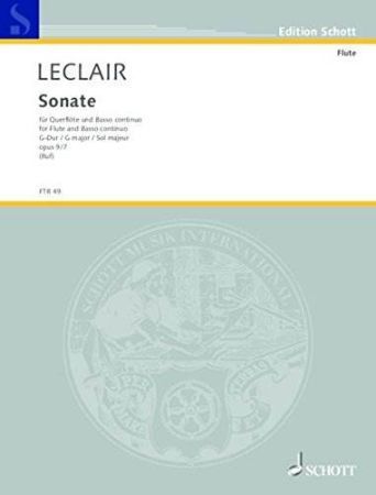 LECLAIR:SONATE FOR FLUTE AND PIANO OP.9/7