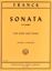 FRANCK:SONATA A MAJOR FOR FLUTE AND PIANO