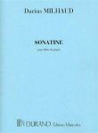 MILHAUD:SONATINE POUR FLUTE & PIANO