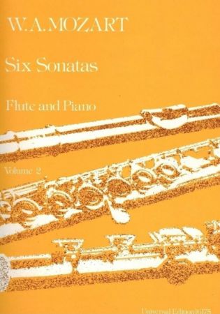 MOZART:SIX SONATAS FLUTE AND PIANO VOL.2