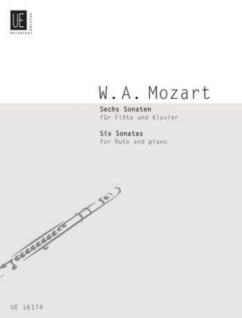 MOZART:SIX SONATAS FLUTE AND PIANO VOL.1