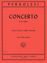 PERGOLESI:CONCERTO G MAJOR FLUTE AND PIANO