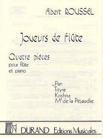 ROUSSEL A.:JOUEVRS DE FLUTE NO1-4,OP.27