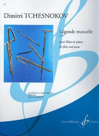 TCHESNOKOV:LEGENDE MANCELLE OP.59 FLUTE ET PIANO