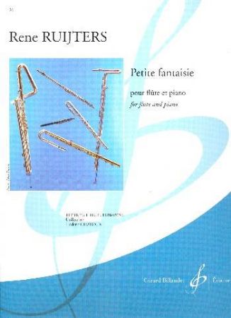 RUIJTERS:PETITE FANTAISIE FLUTE AND PIANO