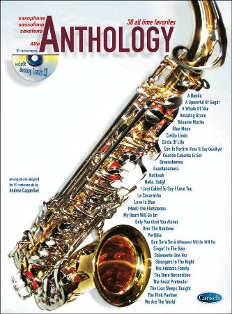 ANTHOLOGY SAXOPHONE ALTO 30 ALL TIME FAVORITES +CD VOL.1