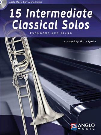 SPARKE:15 INTERMEDIATE CLASSICAL SOLOS TROMBONE AND PIANO  +CD