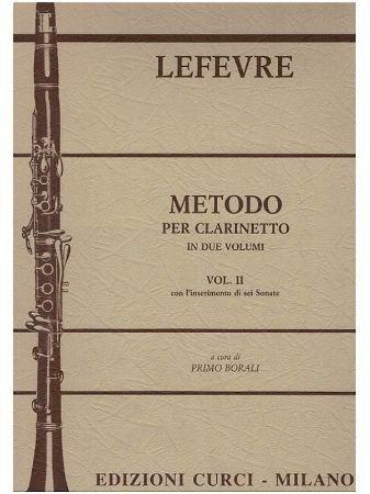 LEFEVRE:METODO PER CLARINETTO VOL.2