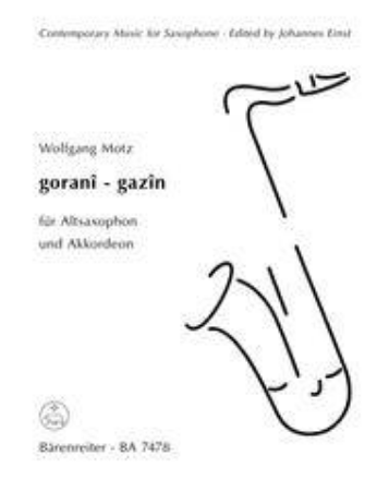 MOTZ:GORANI-GAZIN ALTSAX UND AKKORDEON