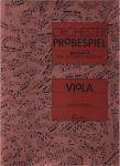 ORCHESTER PROBESPIEL VIOLA