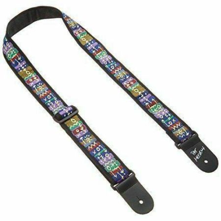 PAS ZA KITARO PLANET WAVES Pat Metheny Guitar Strap, Watercolors