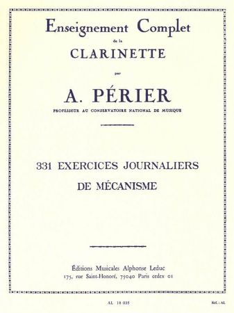 PERIER A:331 EXERCICES JOURNALIERS