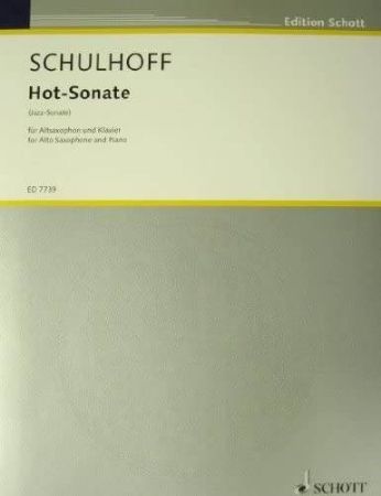 SCHULHOFF;HOT SONATE