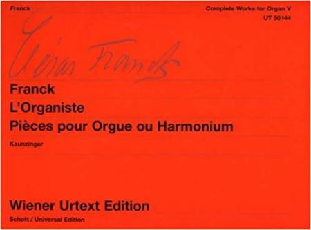 FRANCK:L'ORGANISTE PIECES POUR ORGUE