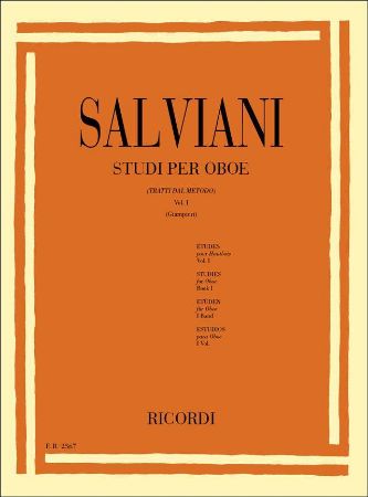 SALVIANI:STUDI PER OBOE VOL.1