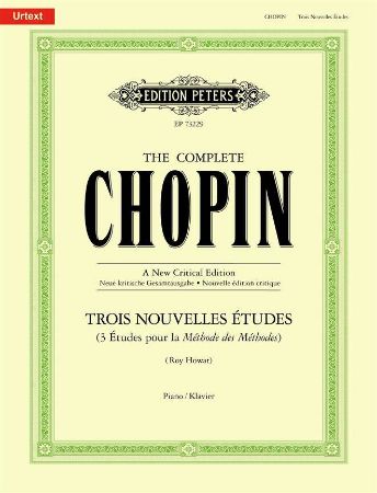 CHOPIN:TROIS NOUVELLES ETUDES PIANO