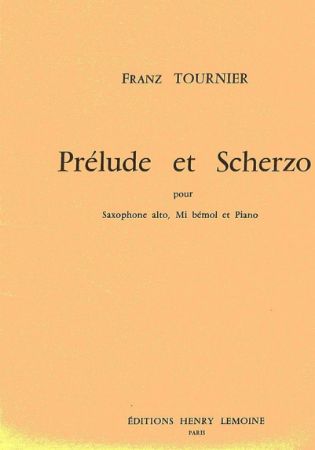 TOURNIER F;PRELUDE ET SCHERZO,SAX ALTO