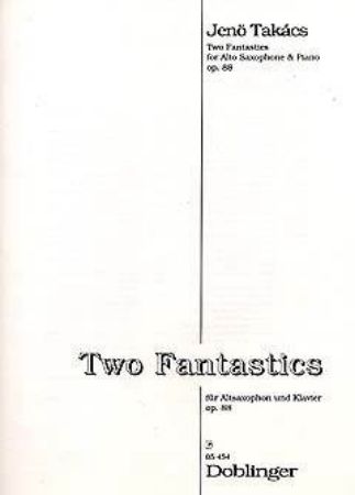 TAKACS:TWO FANTASTICS OP.88 ALTSAX