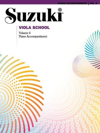 SUZUKI:VIOLA SCHOOL 8 PIANO