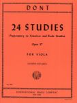 DONT:24 STUDIES OP.37