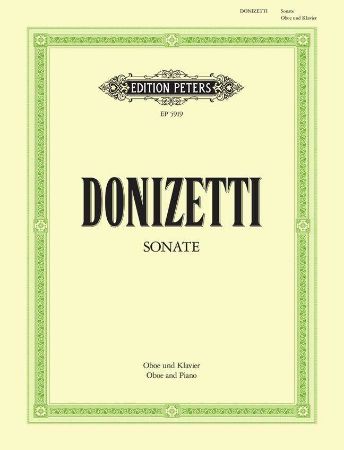 DONIZETTI:SONATE (CONCERTINO) OBOE AND PIANO