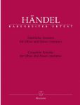 HANDEL:COMPLETE SONATAS FOR OBOE AND PIANO