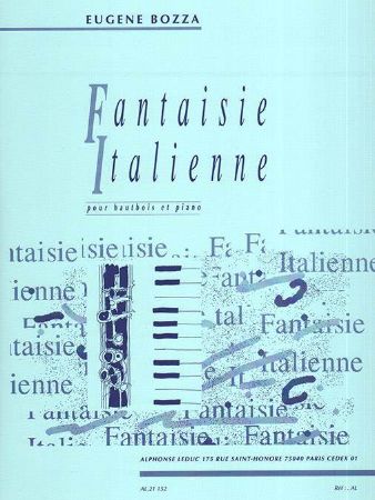 BOZZA:FANTASIE ITALIENNE OBOE ET PIANO