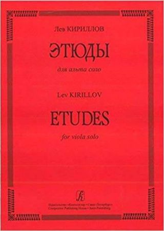 KIRILLOV:ETUDES FOR VIOLA SOLO