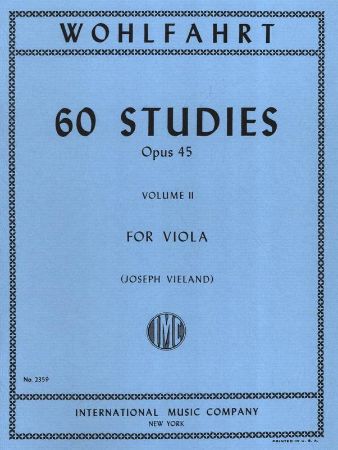 WOHLFAHRT;60 STUDIES OP.45,VOL.2