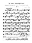 HOFMANN:DIE ERSTEN STUDIEN VIOLA OP.86