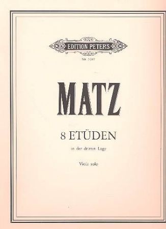 MATZ:8 ETUDEN VIOLA