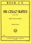 BACH J.S.:SIX CELLO SUITES  FOR VIOLA SOLO