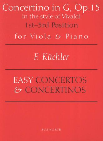 KUCHLER F.-CONCERTINO IN G