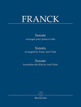 FRANCK:SONATA FOR VIOLO AND PIANO