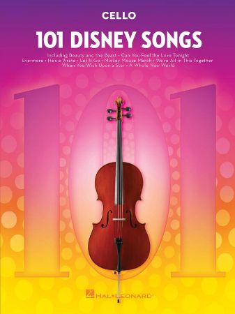 101 DISNEY SONGS CELLO