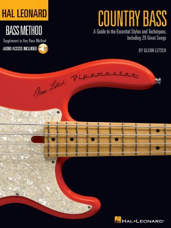 LETSCH:HAL LEONARD BASS METHOD COUNTRY BASS + AUDIO ACCESS