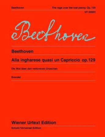 BEETHOVEN:ALLA INGHARESE QUASI UN CAPRICCIO OP.129 (BRENDEL)