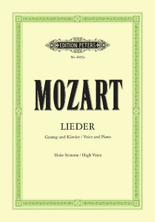 MOZART:LIEDER,HOHE STIMME/HIGH VOICE