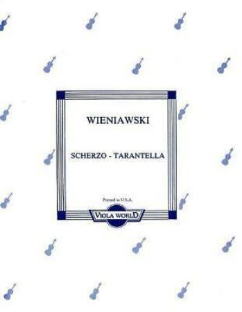 WIENIAWSKI:SCHERZO-TARANTELLA VIOLA & PIANO