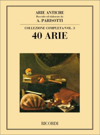 PARISOTTI: ARIE ANTICHE 40 ARIE VOL.3